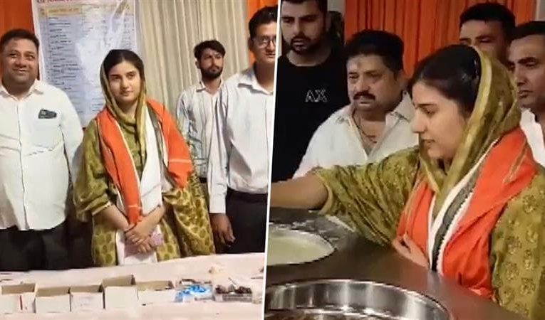 कांवड़ सेवा शिविर में सांसद इकरा हसन की मौजूदगी: श्रद्धालुओं को वितरित किया प्रसाद