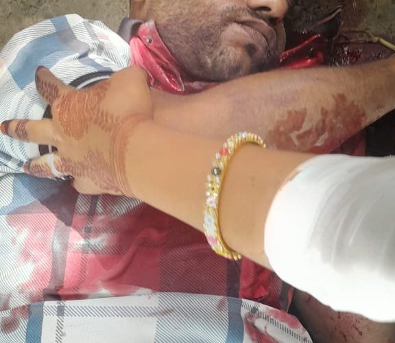 भूमि पर बिखरी हुई दर्दनाक घटना: जीजा की हत्या, बदमाश फरार