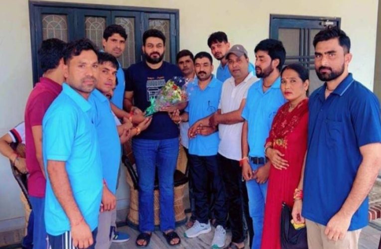 बावरिया समाज प्रतिनिधिमंडल ने मनीष चौहान के समक्ष रखीं विकास संबंधी मांगें