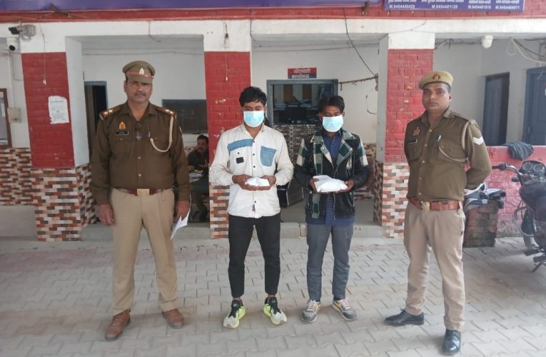 पुलिस के ऑपरेशन सवेरा में दो मादक पदार्थ तस्कर गिरफ्तार