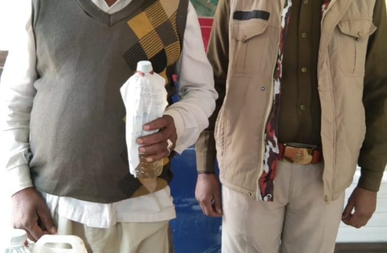 दो आरोपियों से अवैध शराब बरामद, भेजा जेल