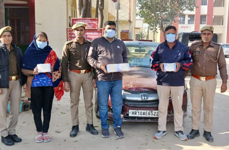 साथियों संग दबोची गयी लुटेरी दुल्हन शादी कराकर ठगी करने वाले गिरोह का भंडाफोड, लुटेरी दुल्हन सहित तीन आरोपित गिरफ्तार