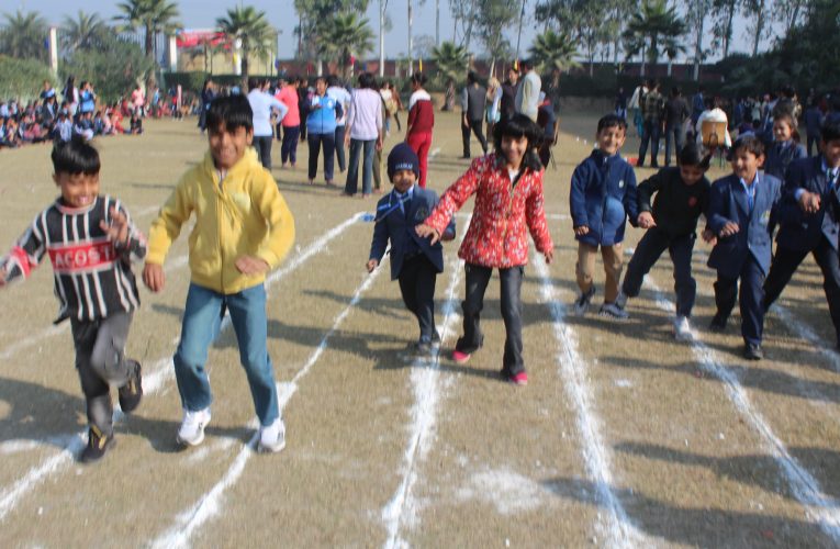 भास्कर इंटरनेशनल स्कूल में चल रहे एनुअल एथलेटिक्स मीट–2025  का आयोजन